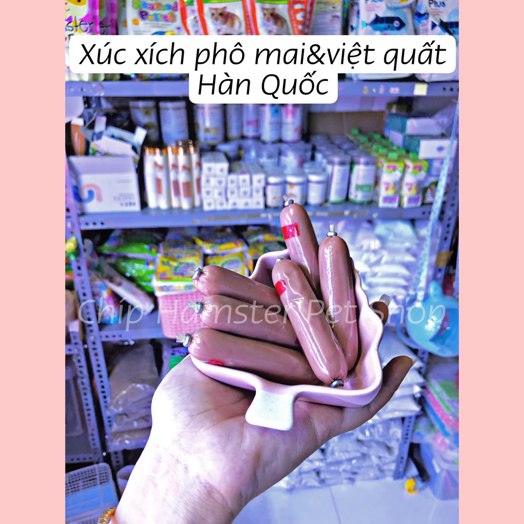 Xúc xích Phô Mai/Việt Quất