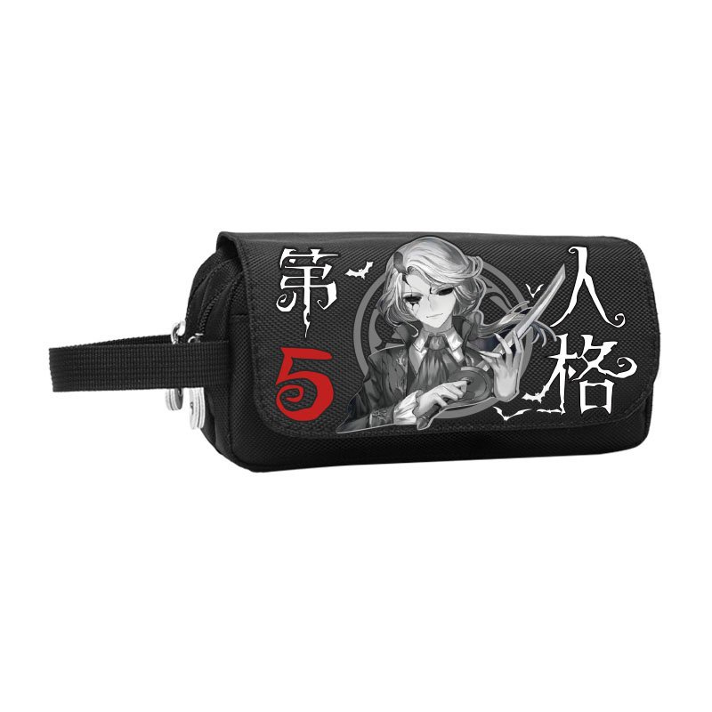 Hộp bút vải canvas khóa trắng IDENTITY V 8 mẫu game anime chibi xinh xắn đi học tiện lợi