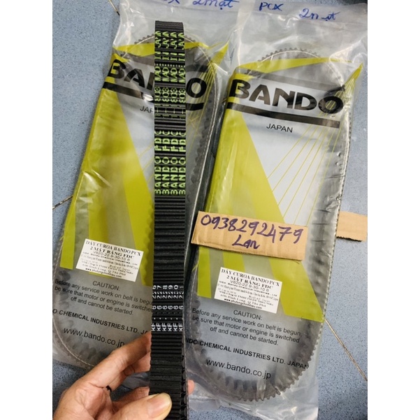 Dây curoa ab 2016 + PCX + Sh mode + cLick thái + vario Bando