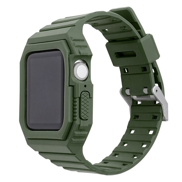 Dây đeo đồng hồ thể thao bằng TPU mềm trong suốt thích hợp cho Apple Watch Series 6 Se 5 4 44mm 42mm 5 4 6 Se 38 40mm
