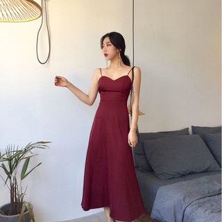 Váy hở lưng đan dây sexy
