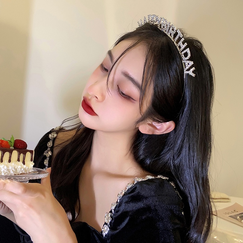 Phụ Kiện Vương Miện Cài Tóc Mừng Sinh Nhật