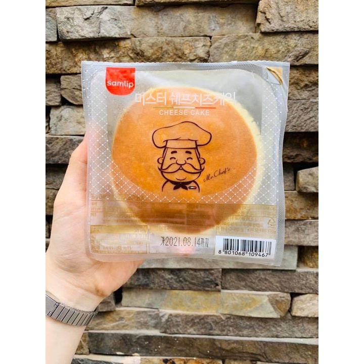 Bánh phô mai ông già Mr.Chef Samlip Hàn Quốc 95g
