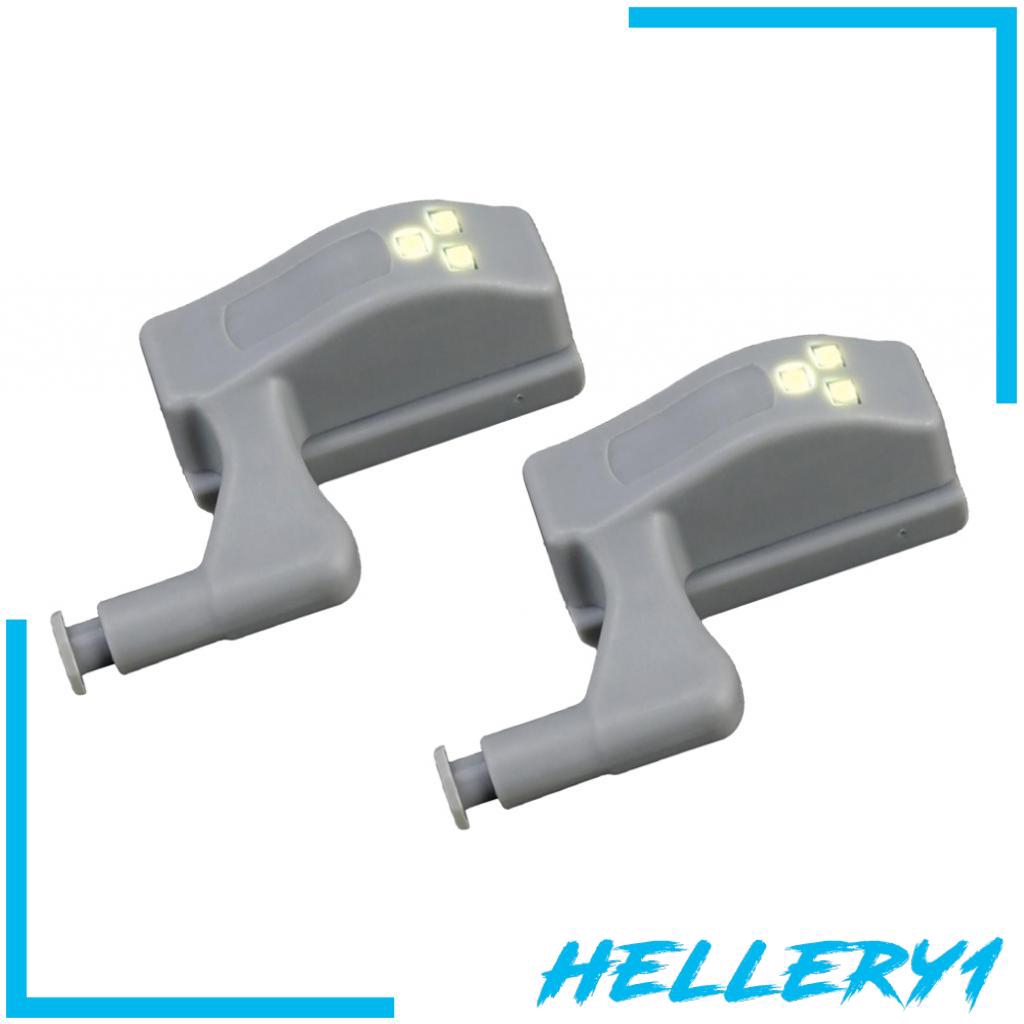 Set 2 Đèn Led Cảm Biến Sáng Tạo Gắn Bản Lề Tủ Quần Áo