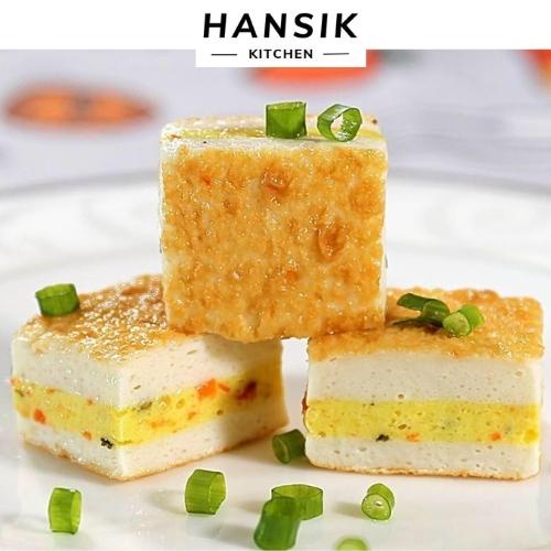 Viên thả lẩu sandwich cá - Viên thả lẩu cao cấp EB Malaysia siêu ngon - Hansik Kitchen