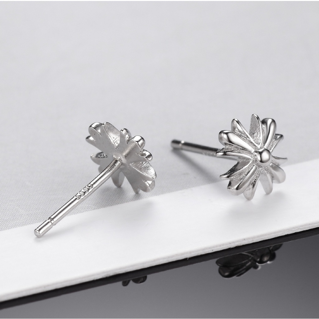 Bông tai, Khuyên tai nam nữ đinh tán mặt thánh giá phong cánh Crow Core cổ điển, Cá tính, Unisex, 1 chiếc ES811