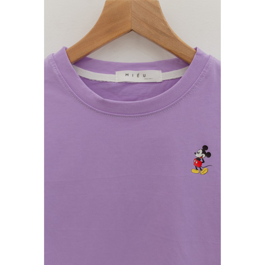 [ Miều ] Áo croptop in hình anna Mickey