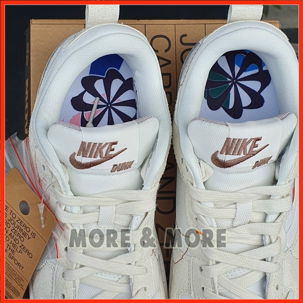 Giày Sneaker Dunk Low Disrupt 2 "White Cream" chất 𝐁𝐞𝐬𝐭 𝐐𝐮𝐚𝐥𝐢𝐭𝐲