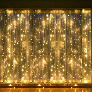 Dây đèn Fairy Light bóng đũa 10m (Dây đen, Cắm điện)