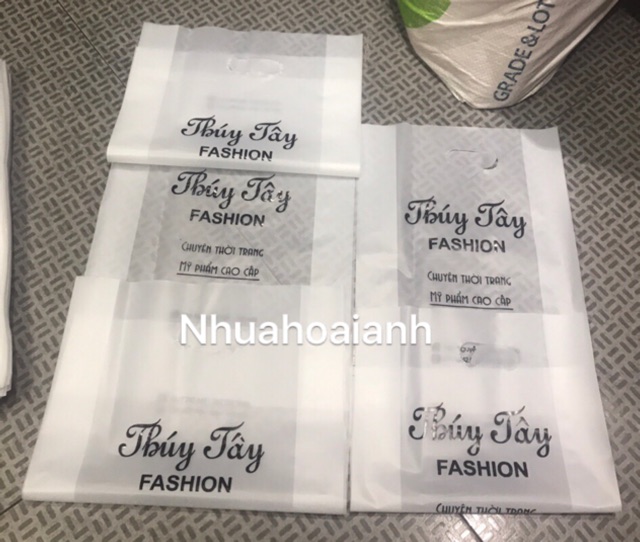 1kg túi hd mờ size 35x50 đựng quần áo mùa đông