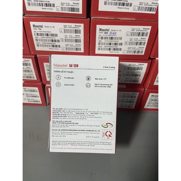 Điện thoại Masstel Izi120 ( Hàng chính hãng) | BigBuy360 - bigbuy360.vn