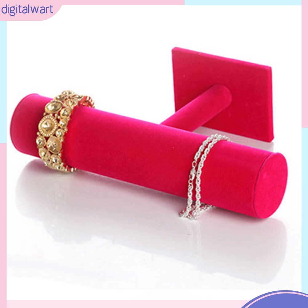 (Hàng Mới Về) Giá Đỡ Trưng Bày Trang Sức Chất Liệu Nhung Thời Trang