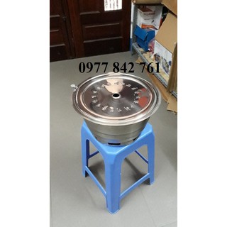 Cung cấp bếp nướng than hoa không khói hút dương đặt âm bàn
