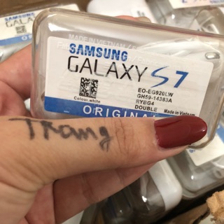 Tai s7 hộp trắng
