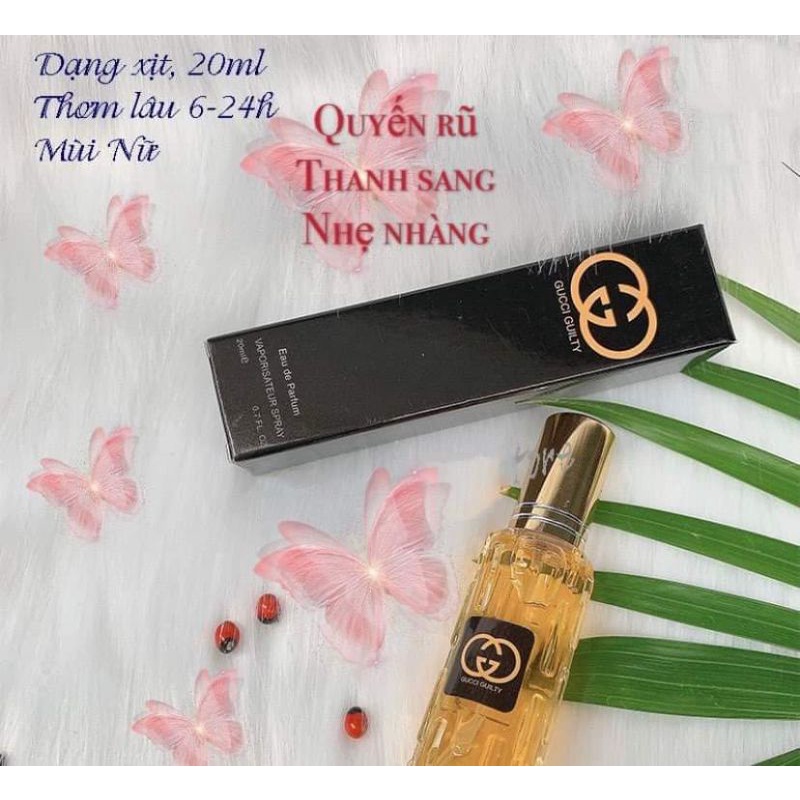 Nước hoa nữ mini gucci guilty 20ml