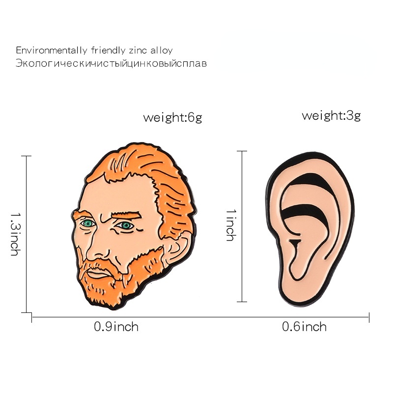 Huy hiệu cài áo MISS ZOE thiết kế hoạt hình vui nhộn sáng tạo dành cho bạn bè