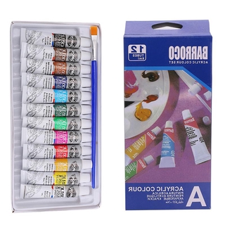 Set 12 lọ màu nước vẽ tranh chuyên nghiệp 6ml