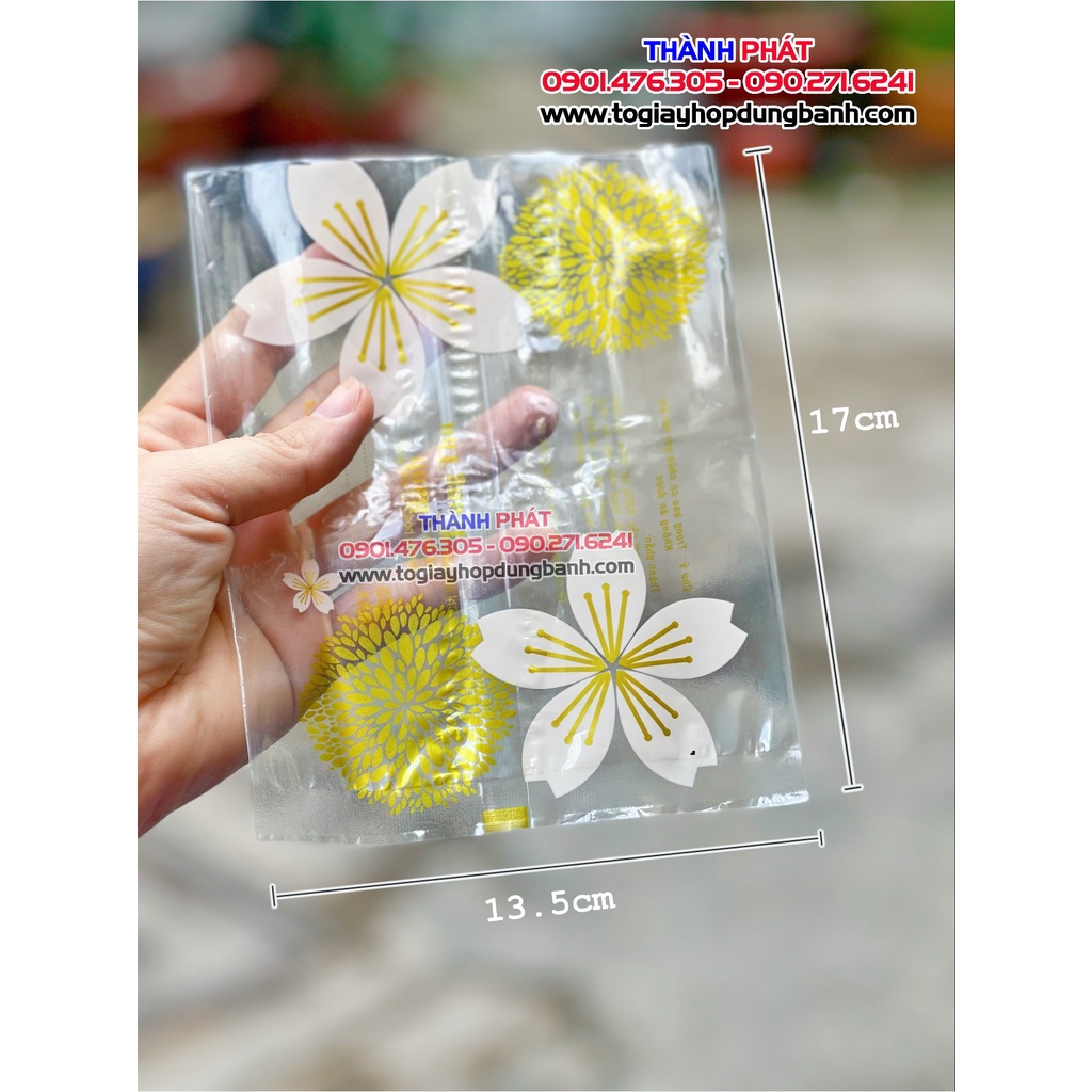 100 Khay 9 kèm túi đựng bánh trung thu 100g - 150g - nhiều mẫu túi hàn miệng mới nhất 2023