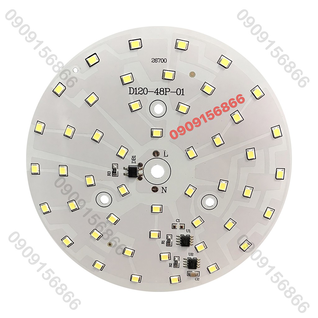 Led vỉ tròn 18w 220v