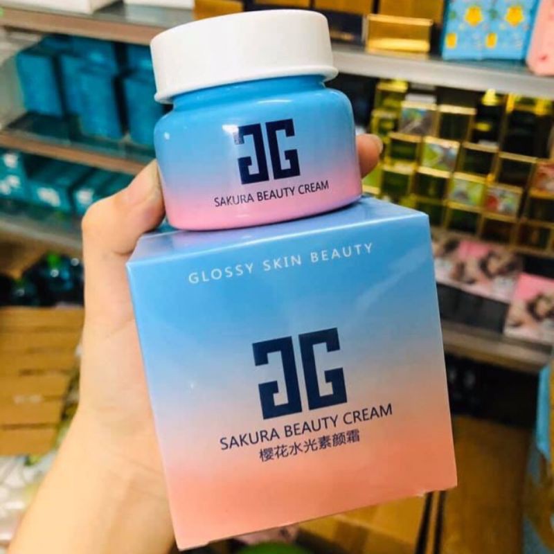 kem nám sakura hoa anh đào