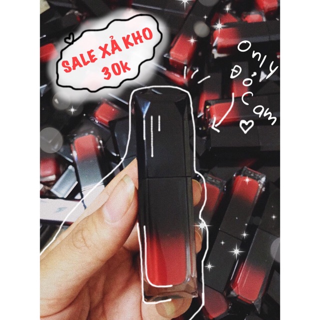 SON KEM ĐỎ CAM MẪU GIỚI HẠN