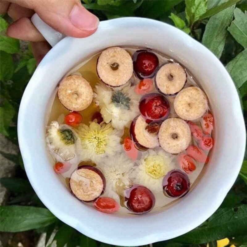 Táo đỏ sấy khô cắt lát không hạt siêu ngon