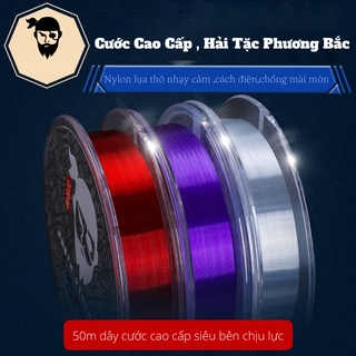  Cước Câu cá Mộc Chúc    mua 1 trục tặng 1 thẻo   mạnh mẽ dẻo dai  tải tĩnh cao  sản xuất theo công nghệ NANODIS300 