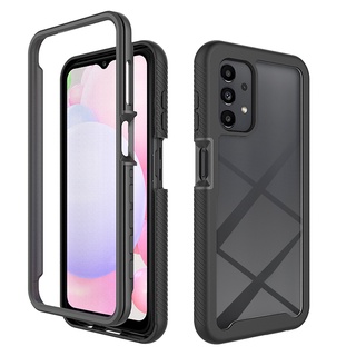 Ốp điện thoại trong suốt chống trượt với khung bảo vệ cho samsung galaxy a13 4g sm-a135f