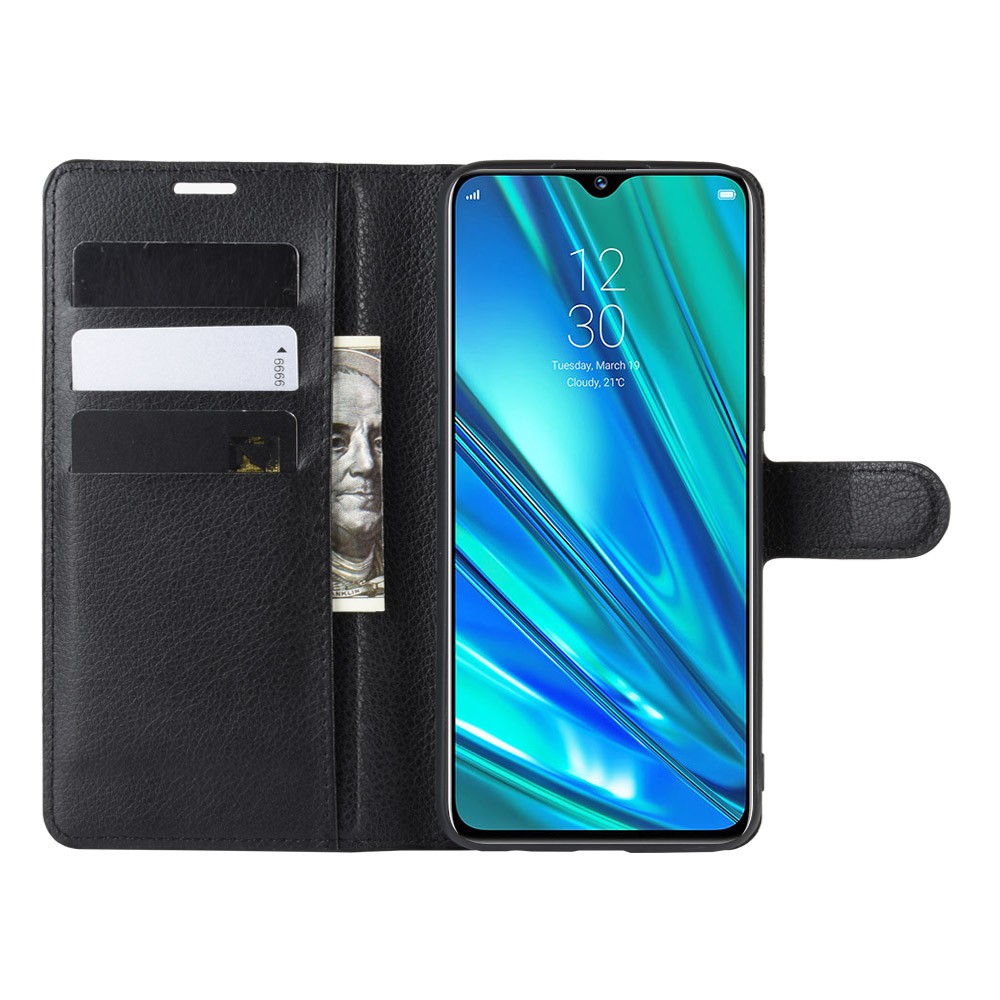 Bao da Realme 5 5i 5s 5 Pro Q, Ốp lưng da cao cấp có nắp gập và chống xem video tiện lợi cho Realme 5 5i 5s Q 5 Pro