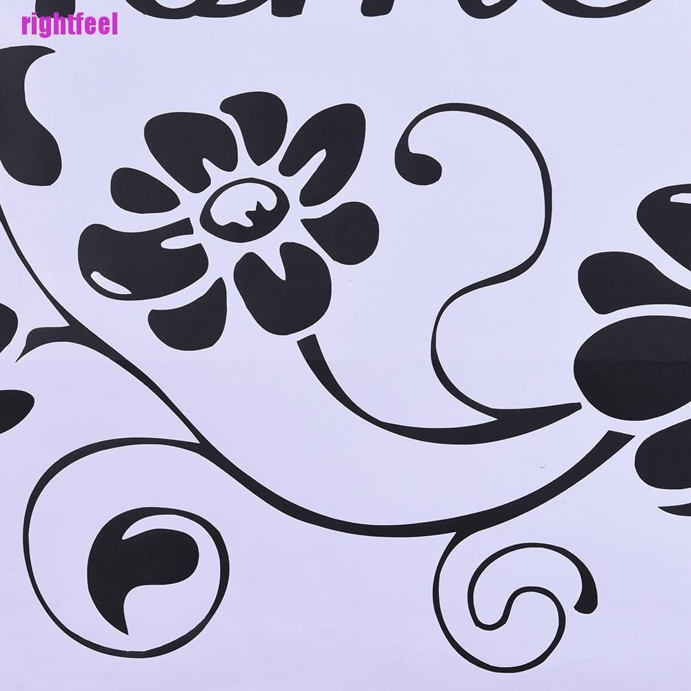 Rightfeel Flower Removable Art Vinyl Quote Wall Sticker Decal Mural Home Room Decor Sweet	Hot Sale