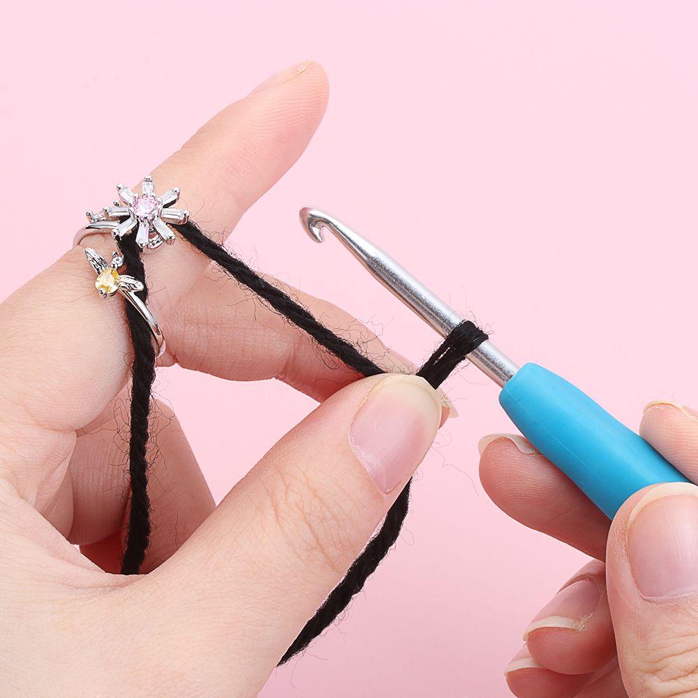 Borag Vương Miện Đan Móc Thủ Công Có Thể Điều Chỉnh Kích Thước