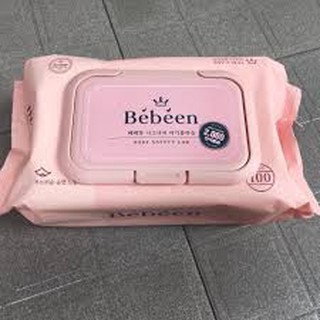 Combo 5 khăn giấy ướt bebeen original hàn quốc 100 tờ