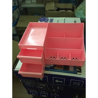 Kệ mỹ phẩm 2 ngăn kéo (màu ngẫu nhiên)