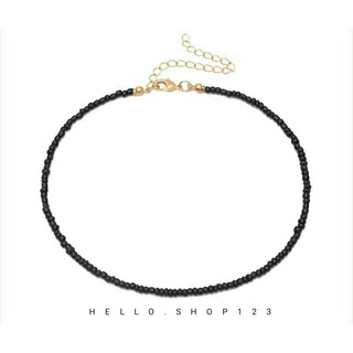 VÒNG CỔ, CHOKERS HẠT CƯỜM NHIỀU MÀU SẮC