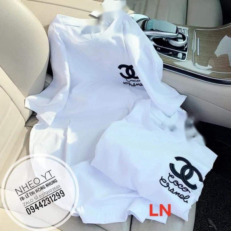 Áo phông lô gô chữ X và hai dòng chữ nhỏ LN12