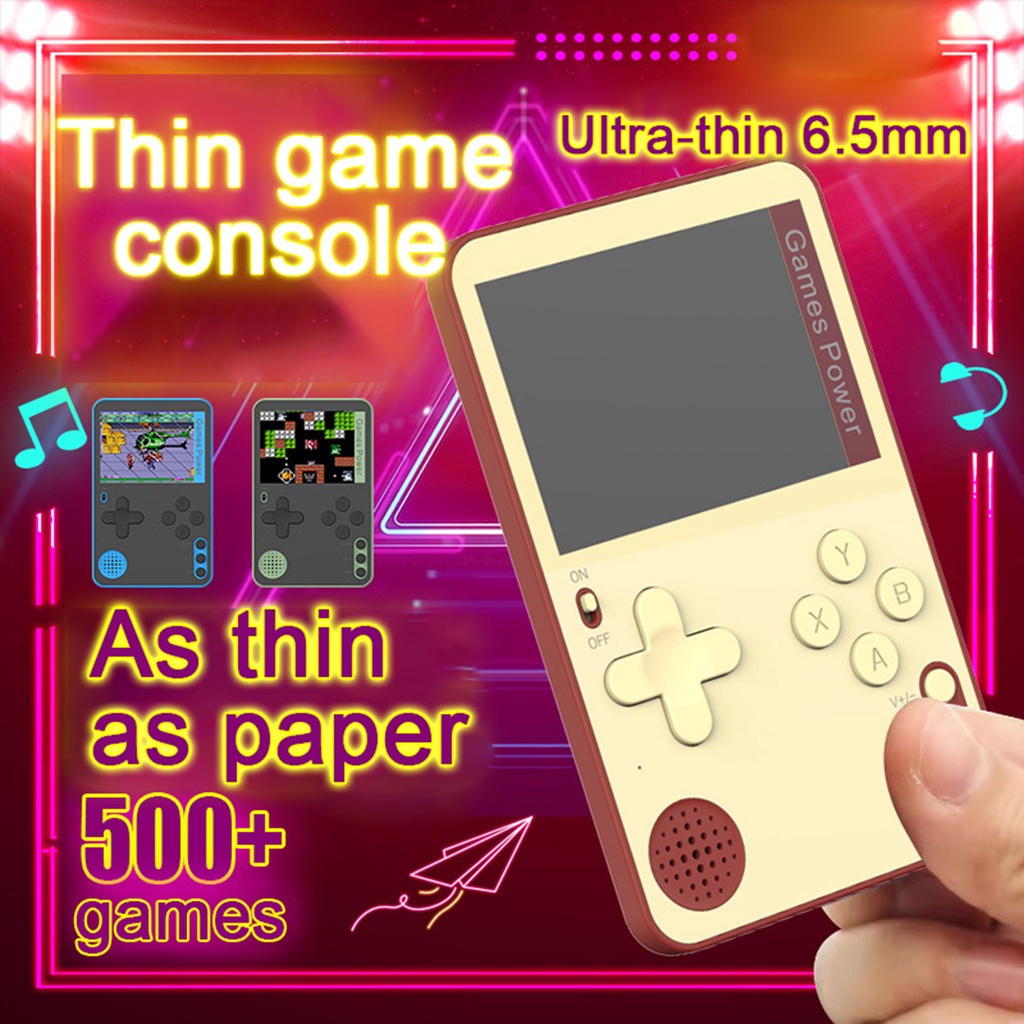 Bảng điều khiển trò chơi cầm tay mini siêu mỏng K10