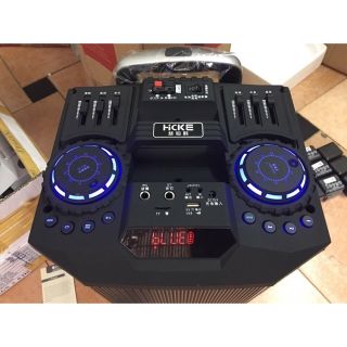 (TẶNG 2 MIC KHÔNG DÂY) LOA KARAOKE BLUETOOTH DJ K5