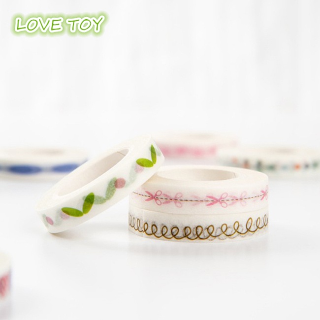 Cuộn Băng Keo Dán Trang Trí 0.8cm*10m