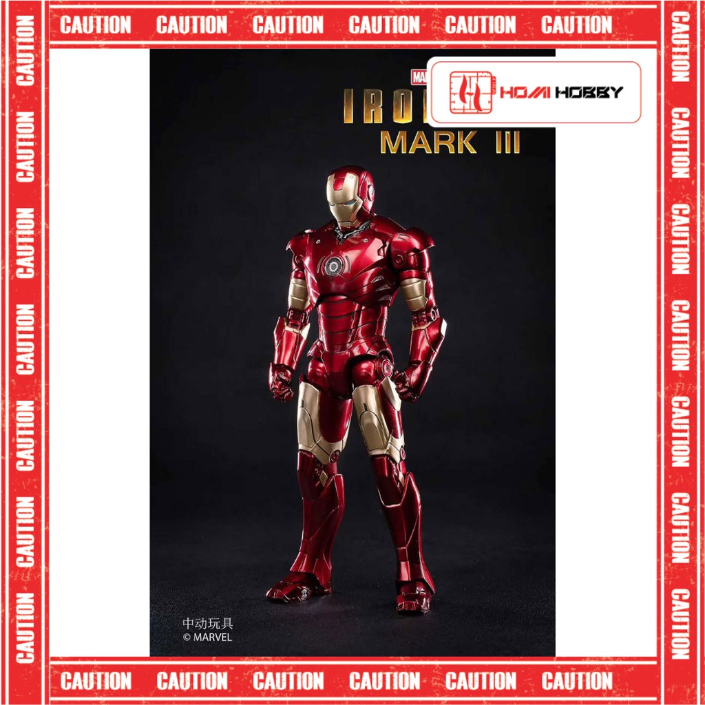 Mô hình chính hãng ZDToys Ironman Mk3 - Mark III Iron man