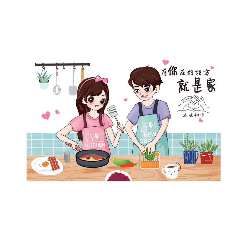 Giấy Dán Tường Nhà Bếp Cách Nhiệt Chống Dầu Mỡ, Chịu Nhiệt - Decal Dán Bếp Họa Tiết 3D (90x60cm)- Lau chùi được