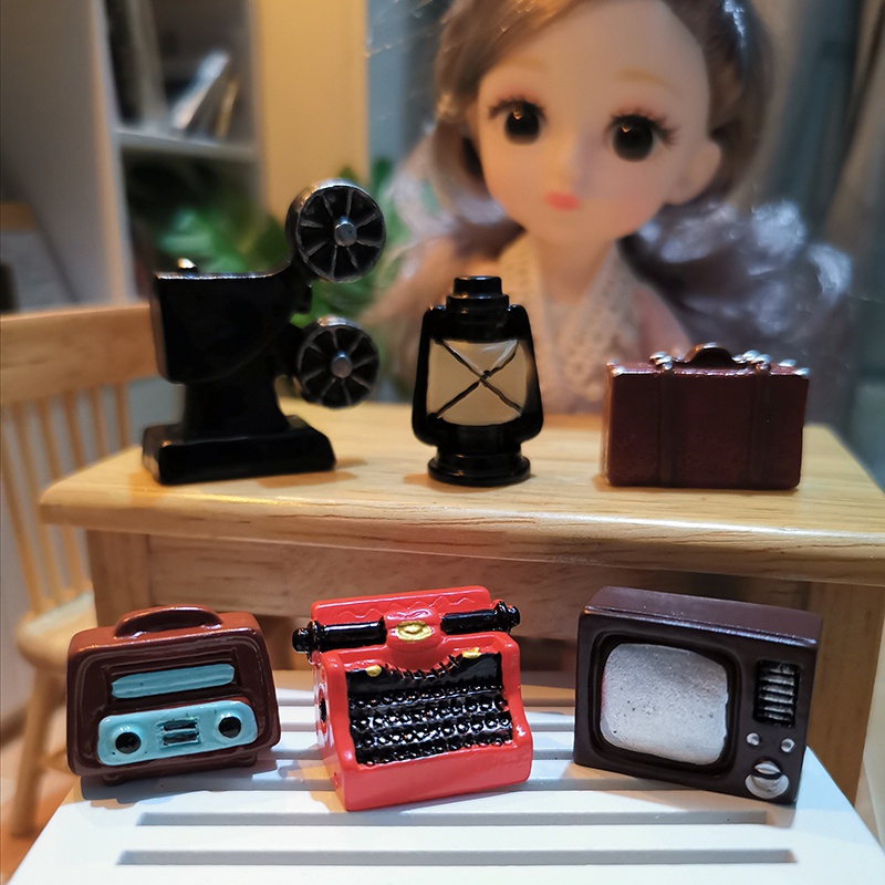 Phụ Kiện Trang Trí Để Bàn Phong Cách Retro Độc Đáo