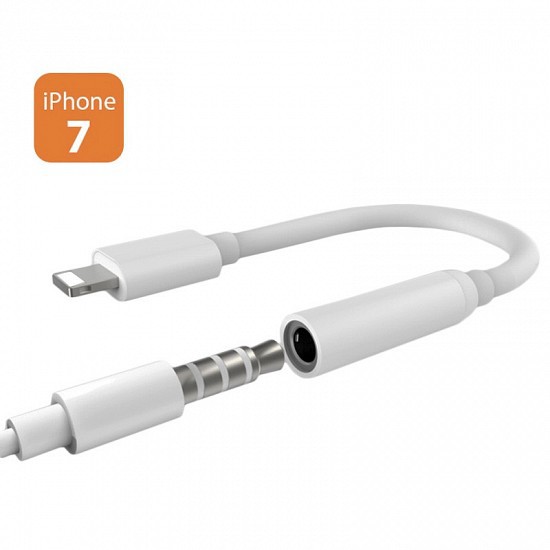 Cáp chuyên đổi từ iphone (lightning) sang jack tai nghe (3.5)