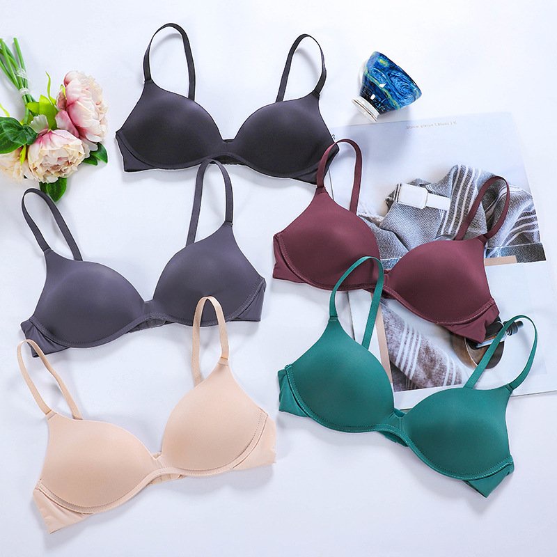 Áo ngực nữ mút mỏng chất lụa su - Áo lót nữ không gọng mặc thoải mái VALICA A239