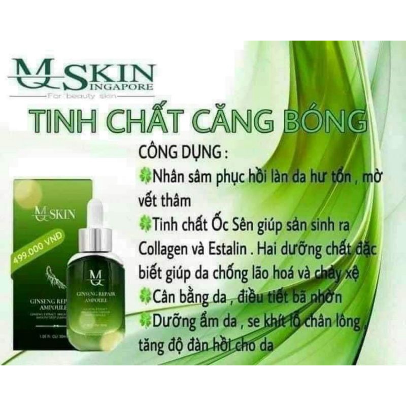 Serum Căng Bóng Da MQ Skin Chính Hãng