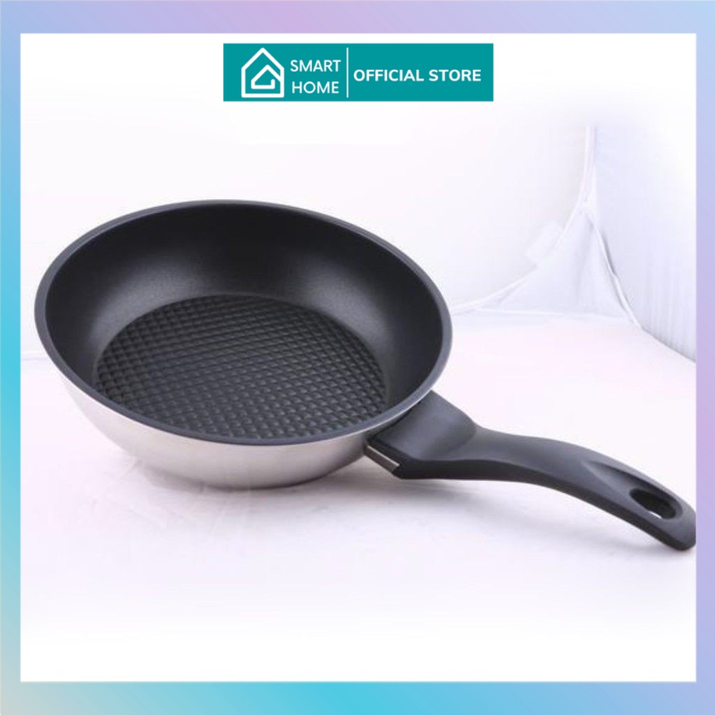 CHẢO CHỐNG DÍNH 3 ĐÁY CAO CẤP ĐUN BẾP TỪ FIVESTAR 16CM - 28CM