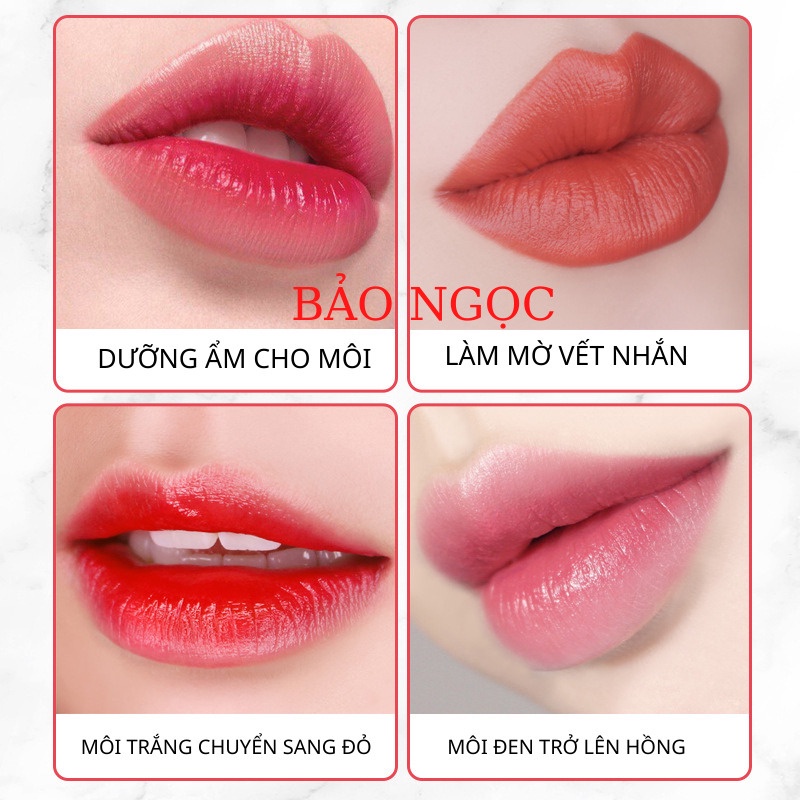 Dưỡng kích màu môi sau phun xăm colagen Hàn Quốc, son dưỡng môi sau xăm