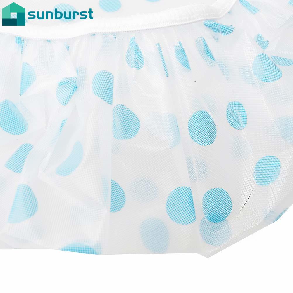 Mũ Trùm Tóc Khi Tắm Co Giãn Họa Tiết Chấm Bi Cho Nữ