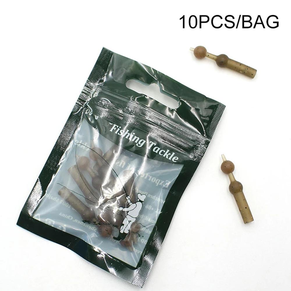 Set 10 Phụ Kiện Hạt Gắn Cố Định Dây Câu Cá Chất Lượng Cao