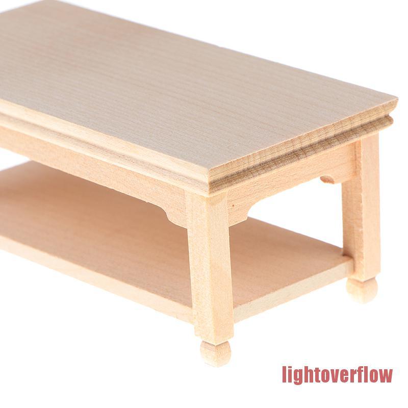 Mô Hình Bàn Trà Mini Tỉ Lệ 1: 12 Trang Trí Nhà Búp Bê