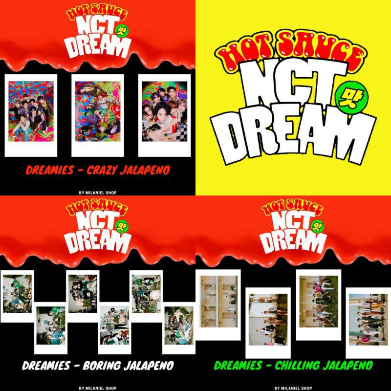 Polaroid Mô Hình Nhân Vật Nct Dream Hot Sauce - Milaniel Shop